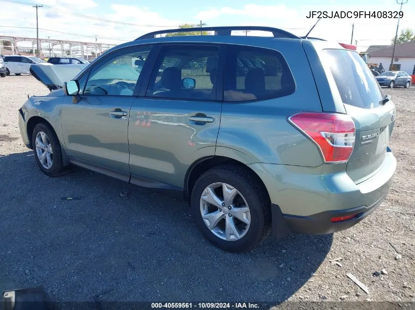 JF2SJADC9FH408329 2015 Subaru Forester 2.5I Premium