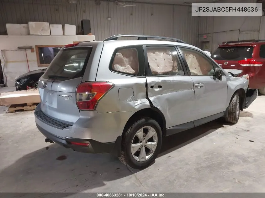 JF2SJABC5FH448636 2015 Subaru Forester 2.5I