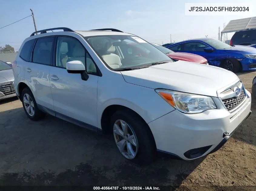 JF2SJADC5FH823034 2015 Subaru Forester 2.5I Premium