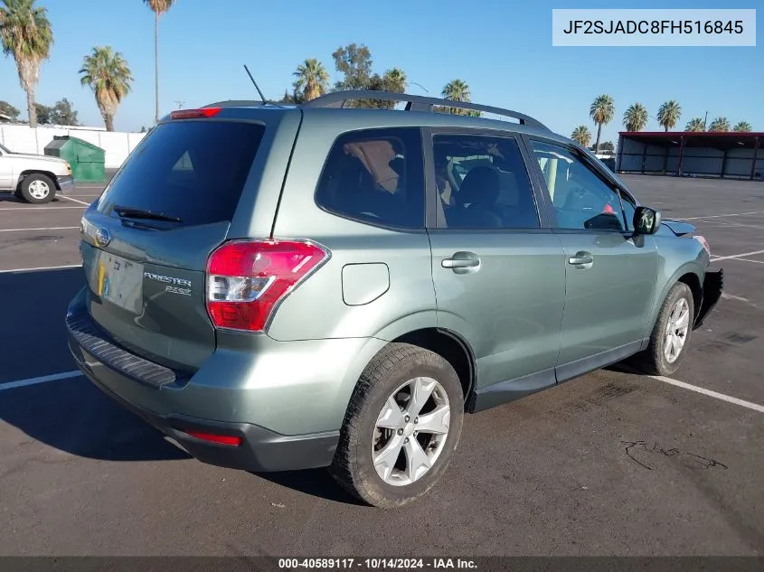 2015 Subaru Forester 2.5I Premium VIN: JF2SJADC8FH516845 Lot: 40589117