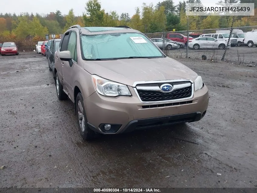 2015 Subaru Forester 2.5I Limited VIN: JF2SJARC1FH425439 Lot: 40590304