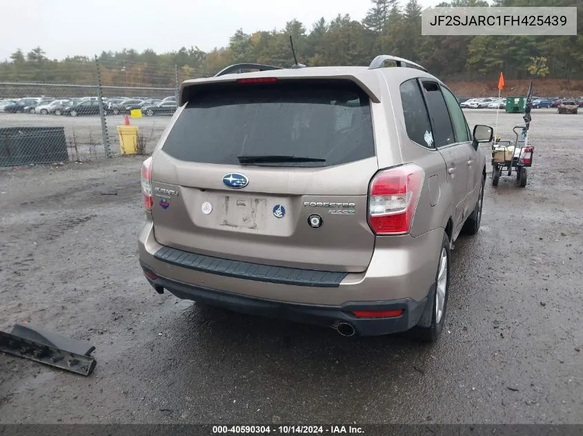 2015 Subaru Forester 2.5I Limited VIN: JF2SJARC1FH425439 Lot: 40590304