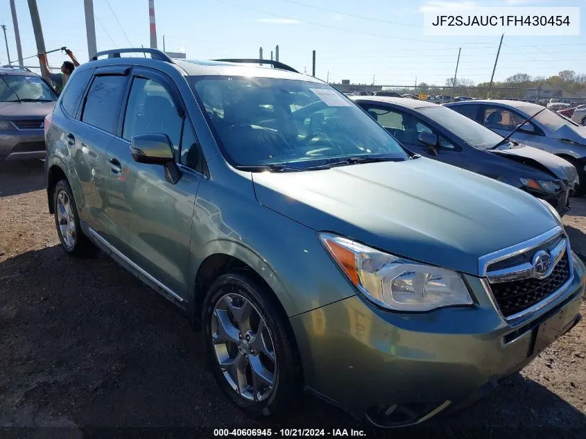 2015 Subaru Forester 2.5I Touring VIN: JF2SJAUC1FH430454 Lot: 40606945