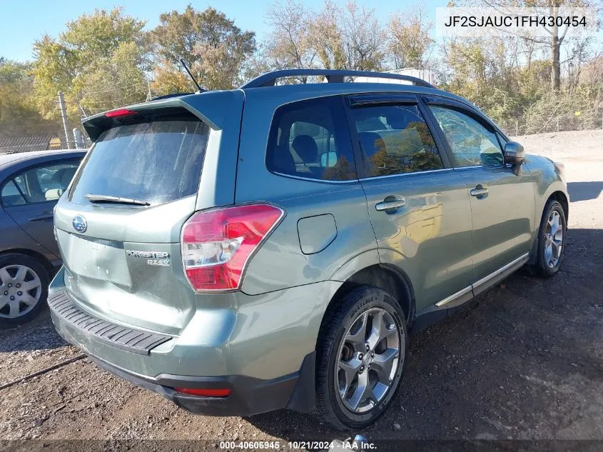 2015 Subaru Forester 2.5I Touring VIN: JF2SJAUC1FH430454 Lot: 40606945