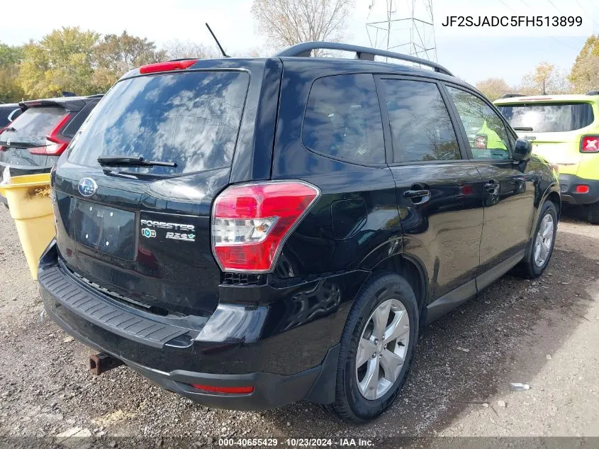 2015 Subaru Forester 2.5I Premium VIN: JF2SJADC5FH513899 Lot: 40655429