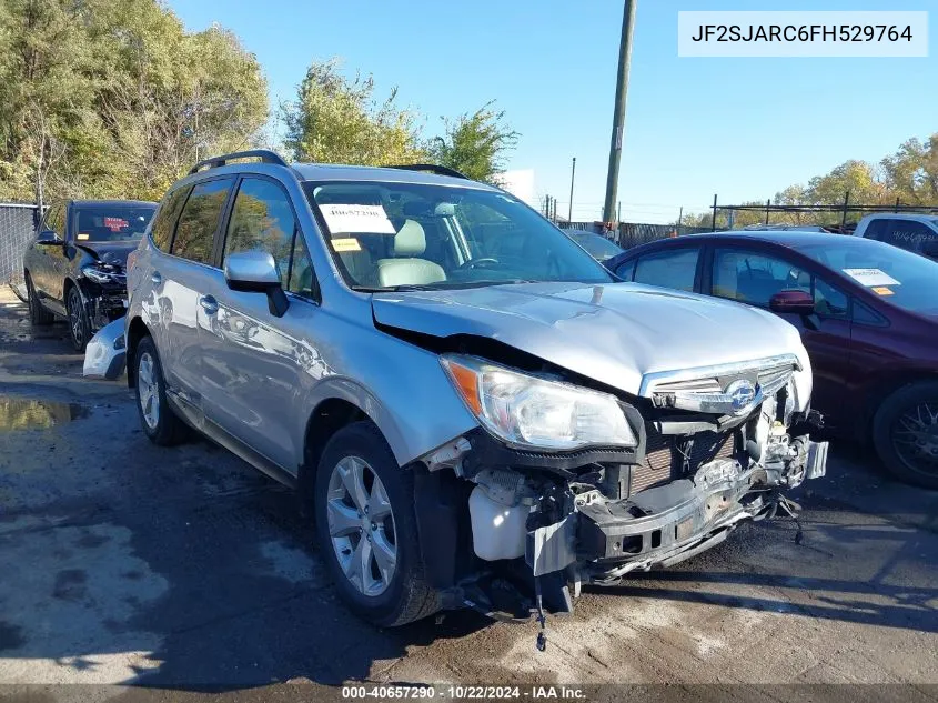 2015 Subaru Forester 2.5I Limited VIN: JF2SJARC6FH529764 Lot: 40657290