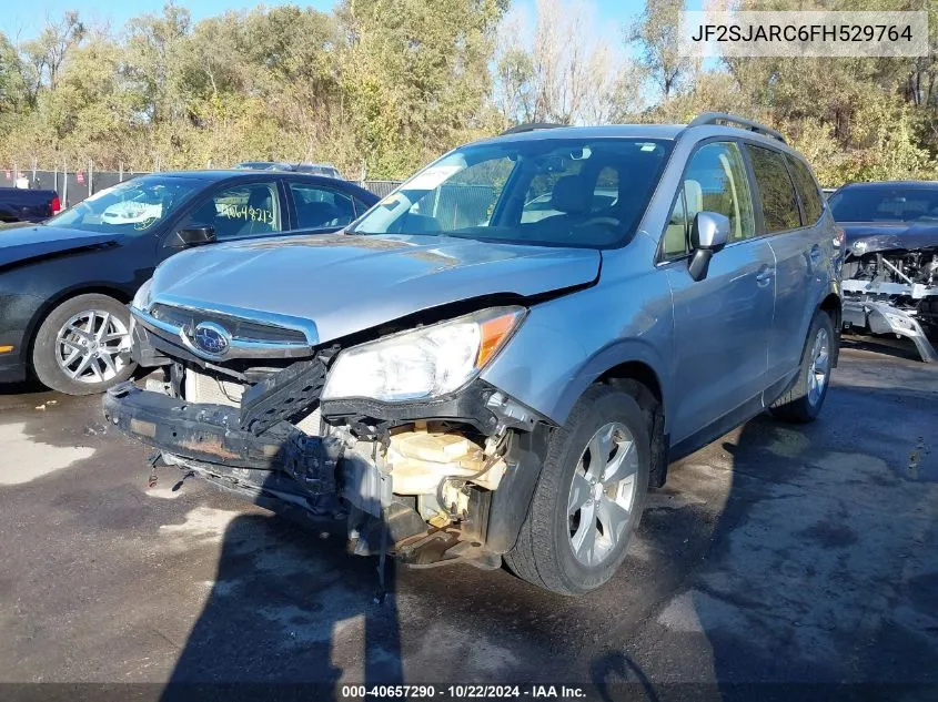 2015 Subaru Forester 2.5I Limited VIN: JF2SJARC6FH529764 Lot: 40657290