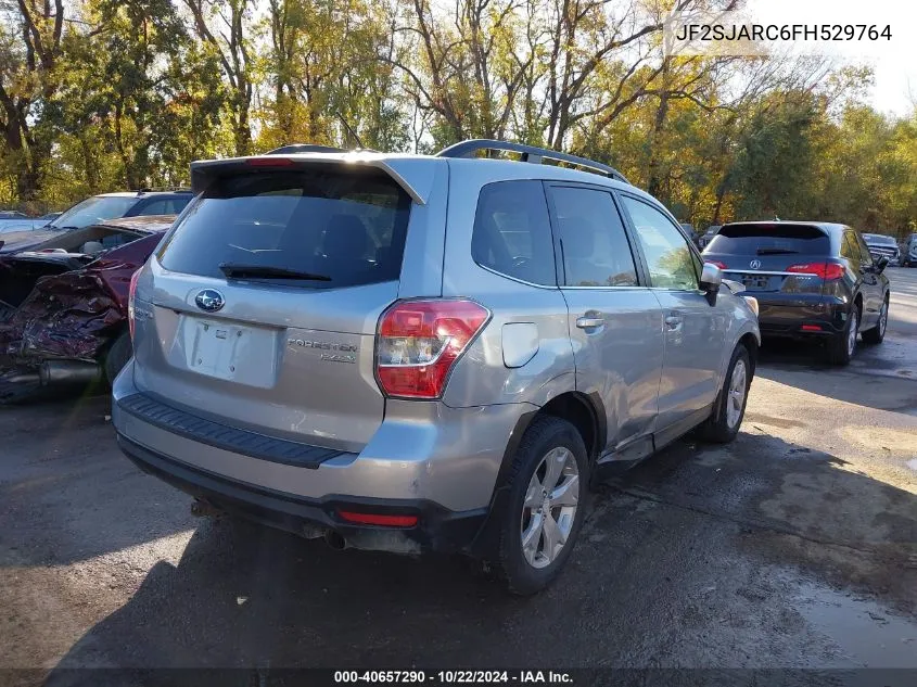 2015 Subaru Forester 2.5I Limited VIN: JF2SJARC6FH529764 Lot: 40657290