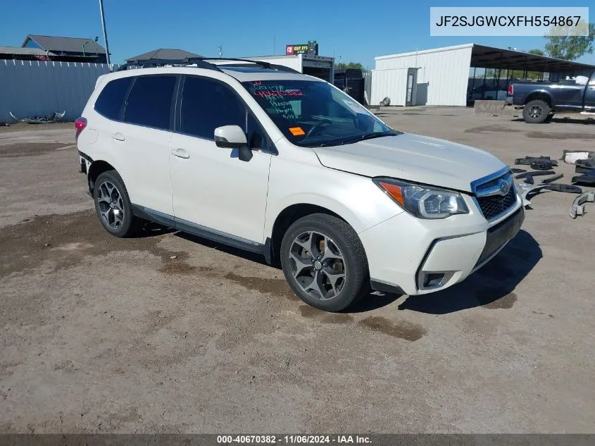 2015 Subaru Forester 2.0Xt Touring VIN: JF2SJGWCXFH554867 Lot: 40670382