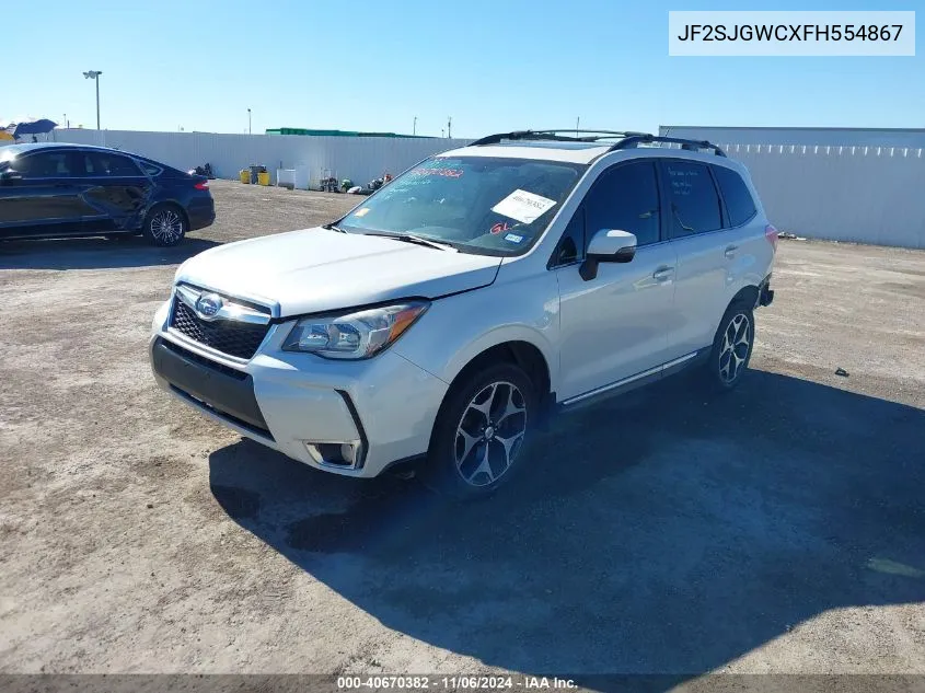 2015 Subaru Forester 2.0Xt Touring VIN: JF2SJGWCXFH554867 Lot: 40670382