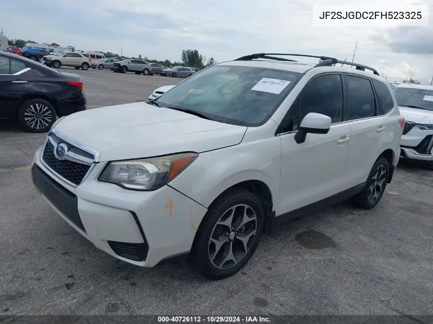 2015 Subaru Forester 2.0Xt Premium VIN: JF2SJGDC2FH523325 Lot: 40726112