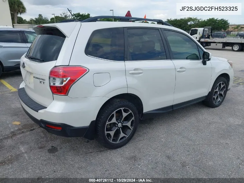 2015 Subaru Forester 2.0Xt Premium VIN: JF2SJGDC2FH523325 Lot: 40726112