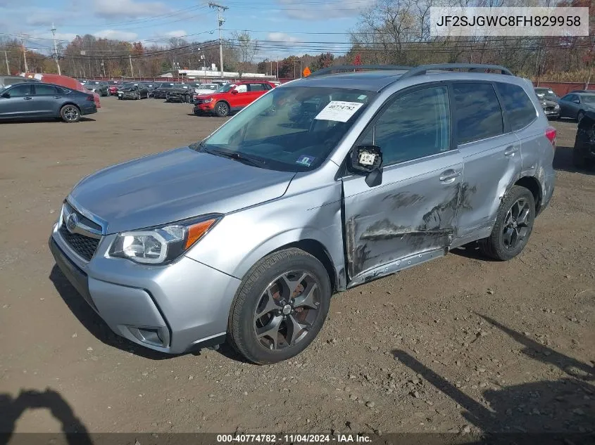 2015 Subaru Forester 2.0Xt Touring VIN: JF2SJGWC8FH829958 Lot: 40774782