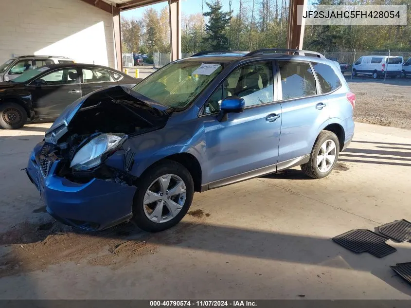 2015 Subaru Forester 2.5I Limited VIN: JF2SJAHC5FH428054 Lot: 40790574