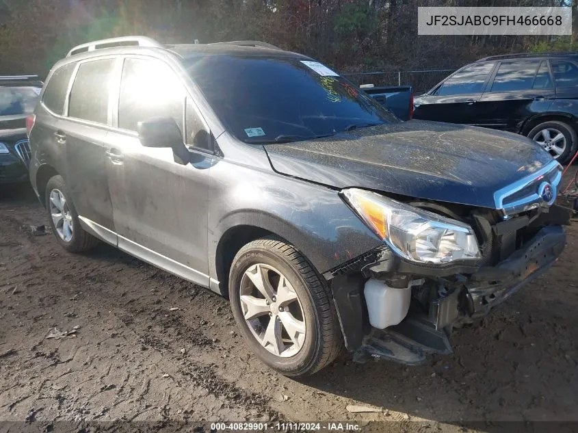 2015 Subaru Forester 2.5I VIN: JF2SJABC9FH466668 Lot: 40829901