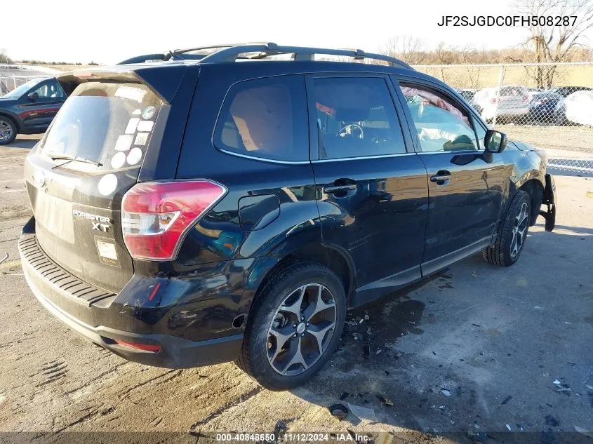 2015 Subaru Forester 2.0Xt Premium VIN: JF2SJGDC0FH508287 Lot: 40848650