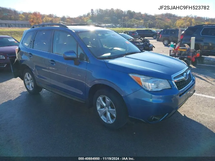 2015 Subaru Forester 2.5I Limited VIN: JF2SJAHC9FH523782 Lot: 40884950