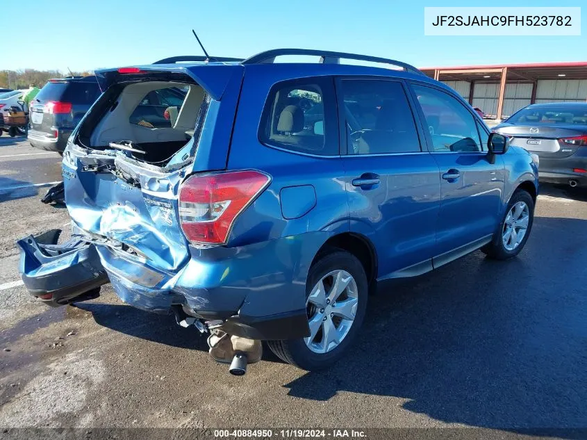 2015 Subaru Forester 2.5I Limited VIN: JF2SJAHC9FH523782 Lot: 40884950