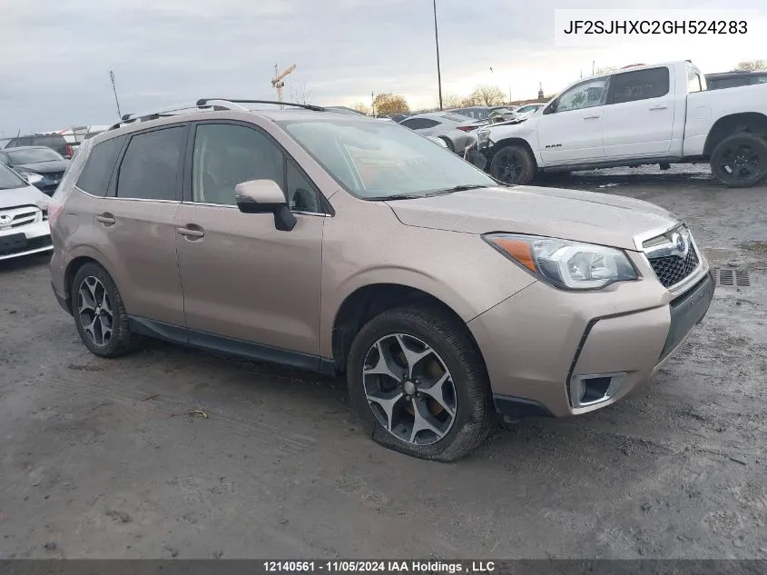 2016 Subaru Forester VIN: JF2SJHXC2GH524283 Lot: 12140561