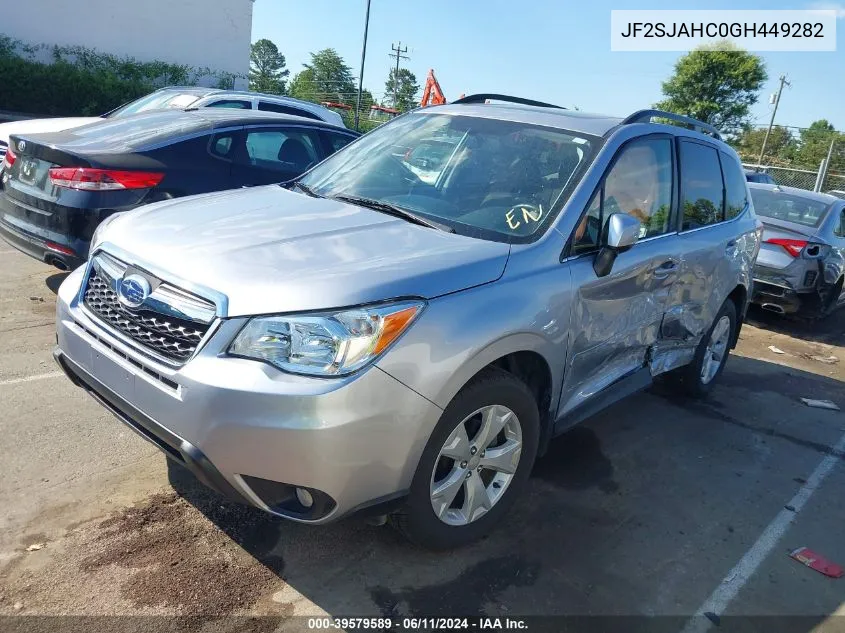 JF2SJAHC0GH449282 2016 Subaru Forester 2.5I Limited