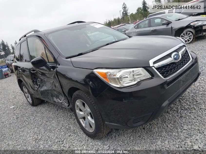 JF2SJADC8GH414642 2016 Subaru Forester 2.5I Premium