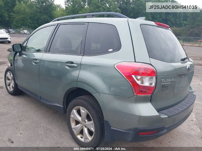 JF2SJADC8GH541035 2016 Subaru Forester 2.5I Premium