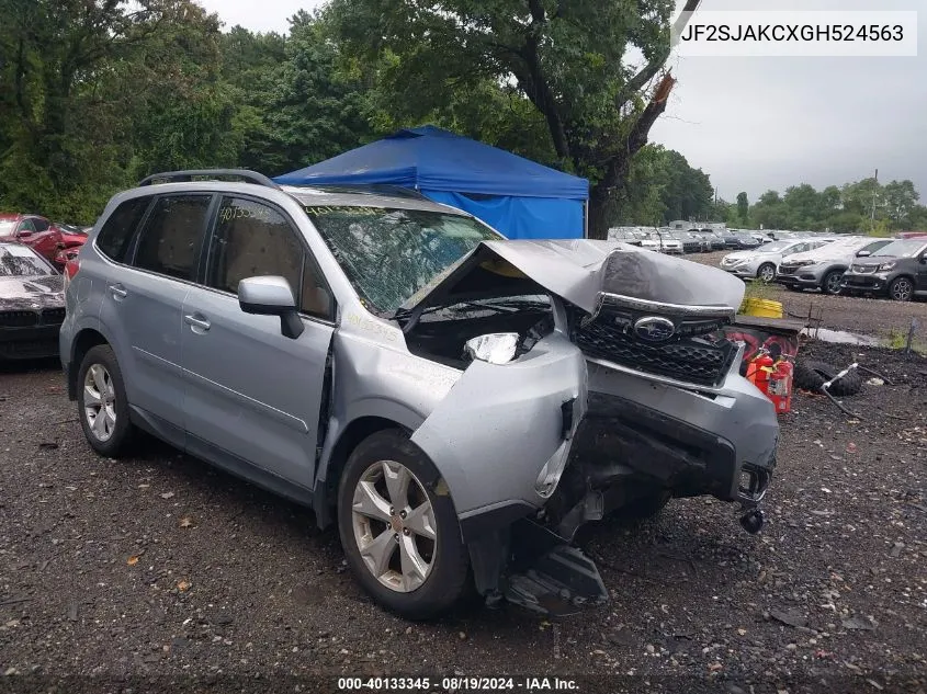 JF2SJAKCXGH524563 2016 Subaru Forester 2.5I Limited