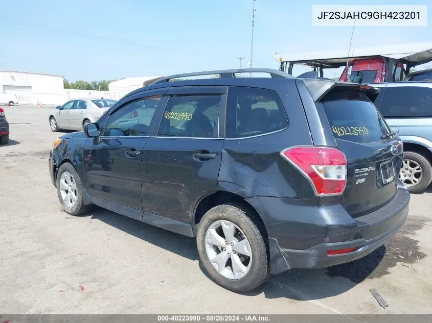 JF2SJAHC9GH423201 2016 Subaru Forester 2.5I Limited