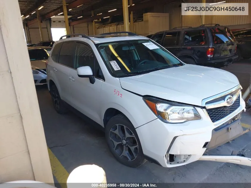 2016 Subaru Forester 2.0Xt Premium VIN: JF2SJGDC9GH450648 Lot: 40235958