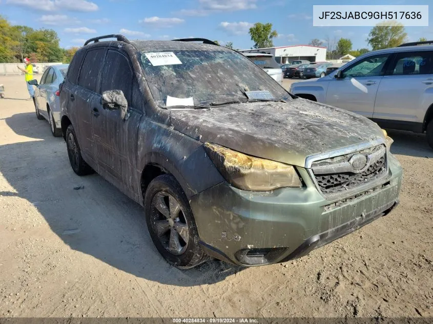 JF2SJABC9GH517636 2016 Subaru Forester 2.5I