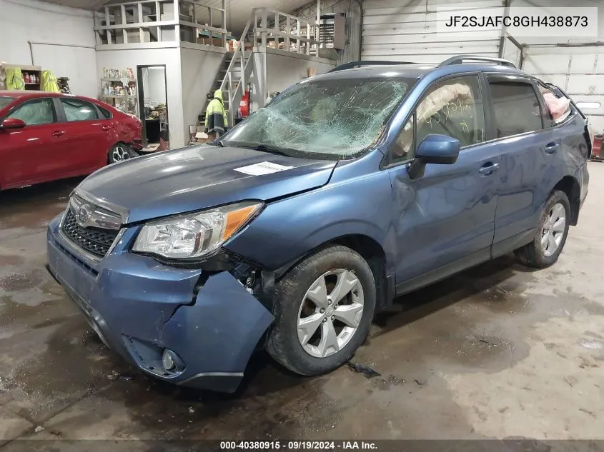 JF2SJAFC8GH438873 2016 Subaru Forester 2.5I Premium