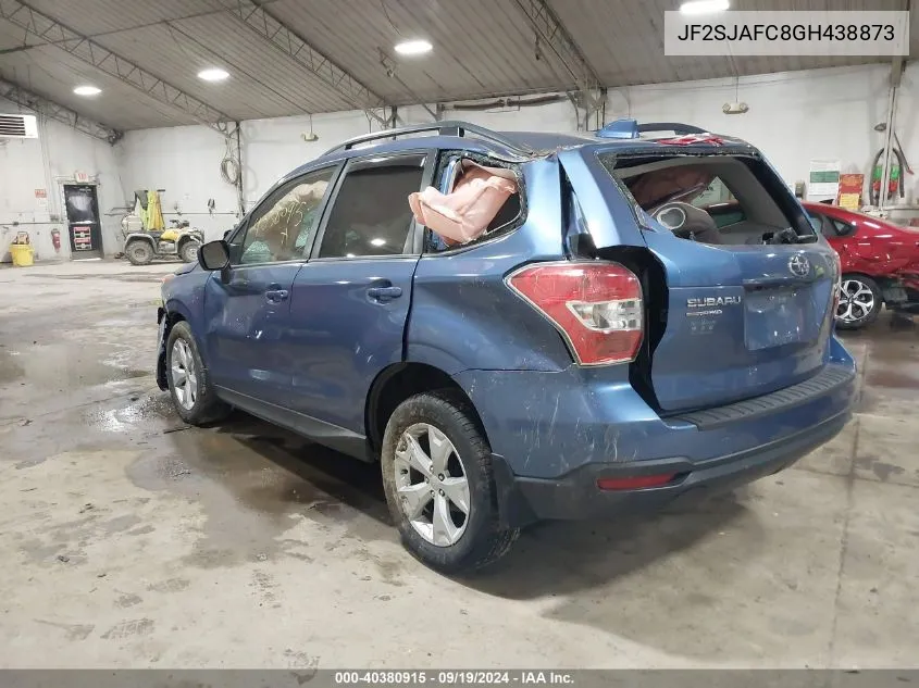 JF2SJAFC8GH438873 2016 Subaru Forester 2.5I Premium