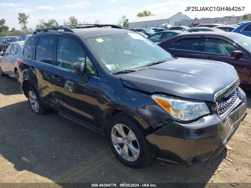 2016 Subaru Forester 2.5I Limited VIN: JF2SJAKC1GH464267 Lot: 40384778