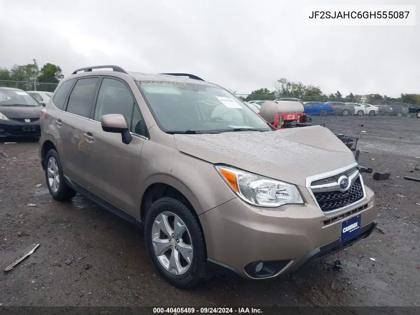 JF2SJAHC6GH555087 2016 Subaru Forester 2.5I Limited