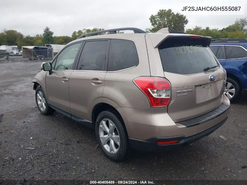 JF2SJAHC6GH555087 2016 Subaru Forester 2.5I Limited