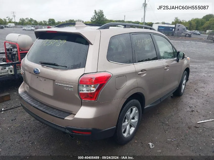 JF2SJAHC6GH555087 2016 Subaru Forester 2.5I Limited