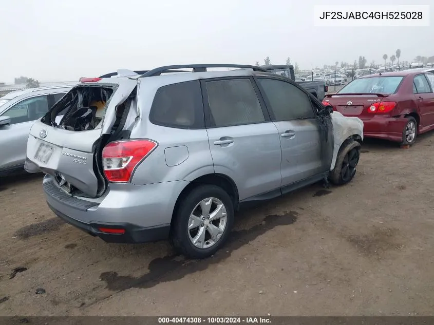 JF2SJABC4GH525028 2016 Subaru Forester 2.5I