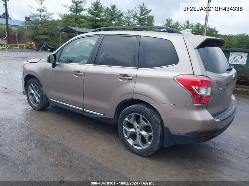 JF2SJAXC1GH434338 2016 Subaru Forester 2.5I Touring