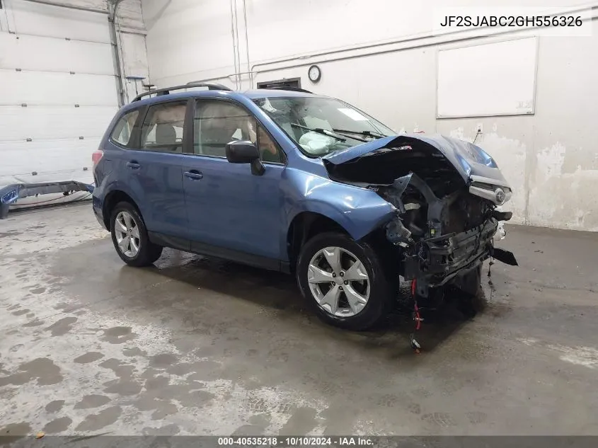 JF2SJABC2GH556326 2016 Subaru Forester 2.5I