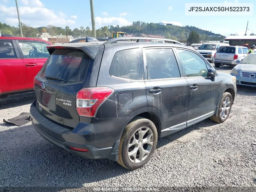 2016 Subaru Forester 2.5I Touring VIN: JF2SJAXC5GH522373 Lot: 40541358