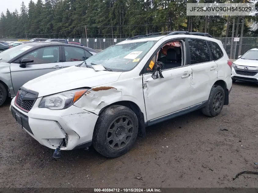 2016 Subaru Forester 2.0Xt Touring VIN: JF2SJGVC9GH545029 Lot: 40594712