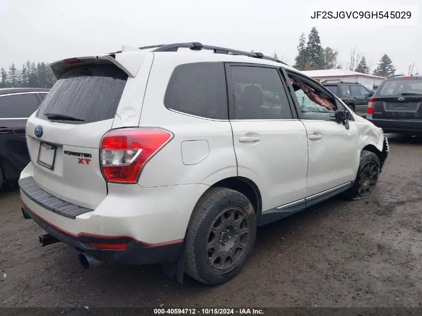 2016 Subaru Forester 2.0Xt Touring VIN: JF2SJGVC9GH545029 Lot: 40594712