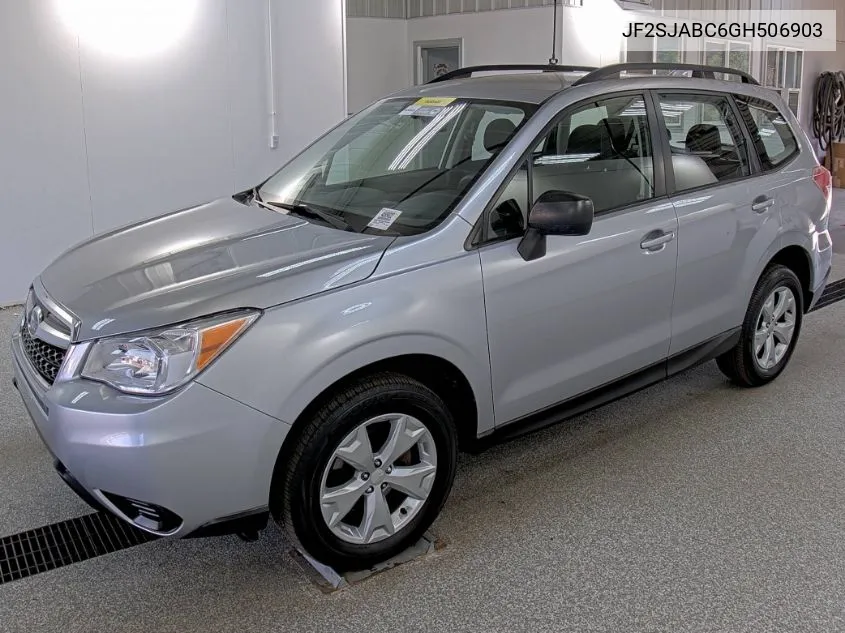 2016 Subaru Forester 2.5I VIN: JF2SJABC6GH506903 Lot: 40597691