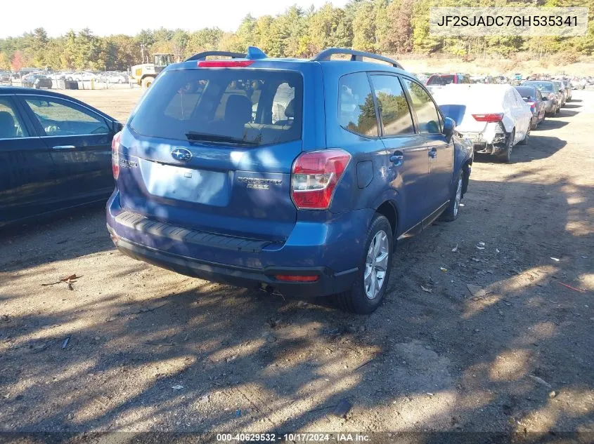 2016 Subaru Forester 2.5I Premium VIN: JF2SJADC7GH535341 Lot: 40629532