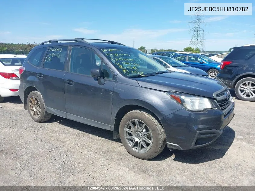 2017 Subaru Forester VIN: JF2SJEBC5HH810782 Lot: 12084947