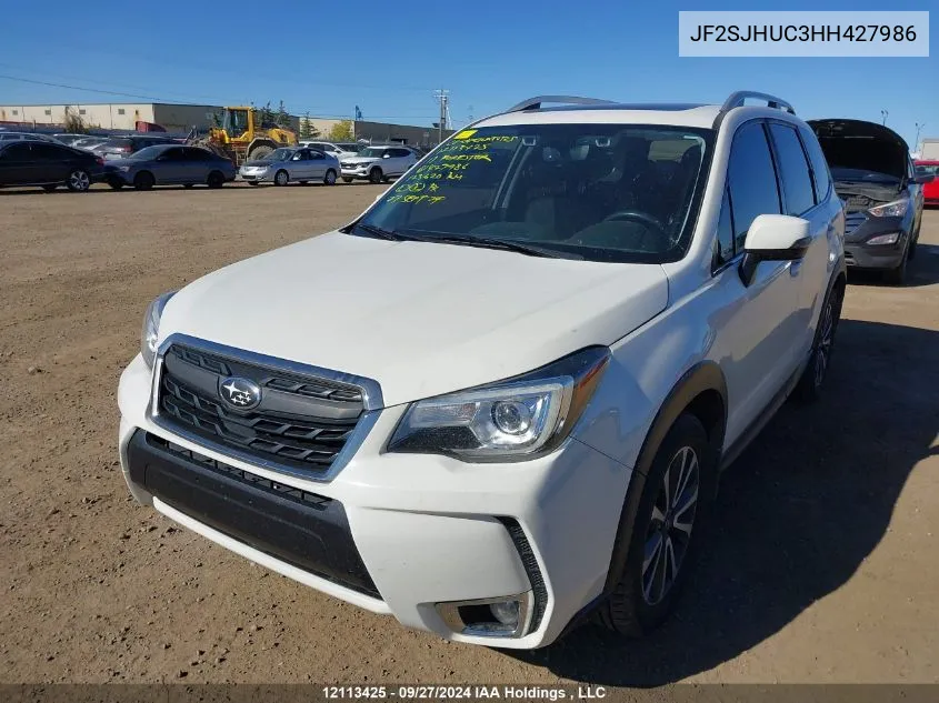 2017 Subaru Forester VIN: JF2SJHUC3HH427986 Lot: 12113425