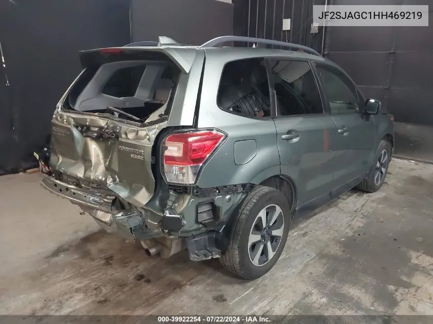 JF2SJAGC1HH469219 2017 Subaru Forester 2.5I Premium