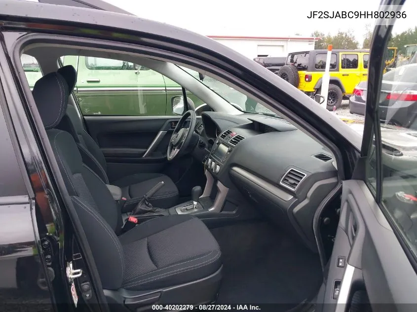 JF2SJABC9HH802936 2017 Subaru Forester 2.5I