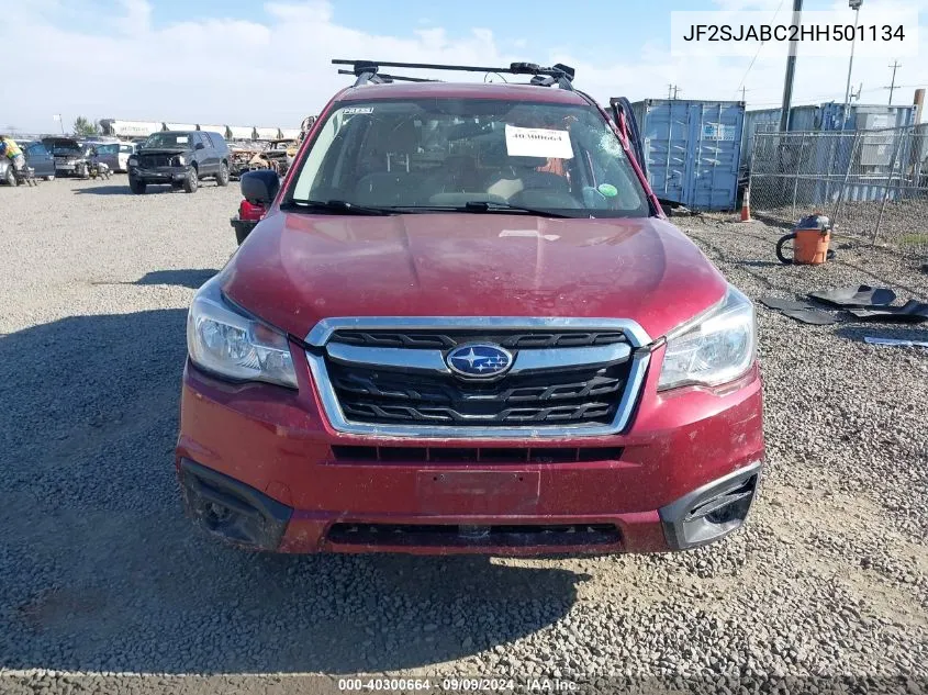 JF2SJABC2HH501134 2017 Subaru Forester 2.5I