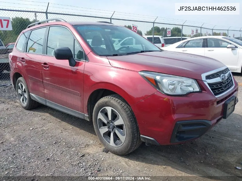 JF2SJABC1HH462536 2017 Subaru Forester 2.5I